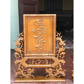 Mua Tranh thờ cửu huyền thất tổ gỗ gụ