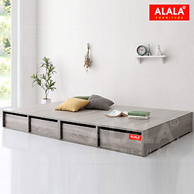 Mua Giường ngủ ALALA48 + 4 hộc kéo / Miễn phí vận chuyển và lắp đặt/ Đổi trả 30 ngày/ Sản phẩm được bảo hành 5 năm từ thương hiệu ALALA/ Chịu lực 700kg