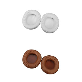 Replacements Ear Pad Earpads Cushions for Audio-Technica ATH-MS ATH-MSR7 Headphones White & Brown