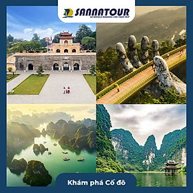 [E-Voucher Sannatour] Đà Nẵng - Ninh Bình 3 ngày 2 đêm