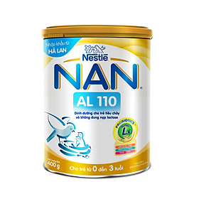 Sản phẩm dinh dưỡng công thức cho trẻ tiêu chảy NAN AL 110 400g