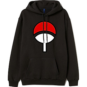 Áo Hoddie Biểu Tượng Uchiha Naruto Anime