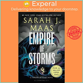Sách - Empire of Storms : From the # 1 Sunday Times best-selling author of A Co by Sarah J. Maas (UK edition, paperback)