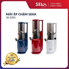 Hình ảnh Máy Ép Chậm SEKA SK535S - Máy ép trái cây, hoa quả công nghệ Nhật Bản ép kiệt bã, giữ nguyên dưỡng chất - Hàng chính hãng (màu ngẫu nhiên)