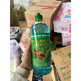 XỊT XÔNG PHÒNG HƯƠNG QUẾ, BẠC HÀ, SẢ CHANH - 1000ML