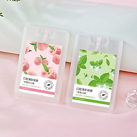 Mua Xịt Thơm Miệng Vị Đào/Bạc Hà Thơm Mát