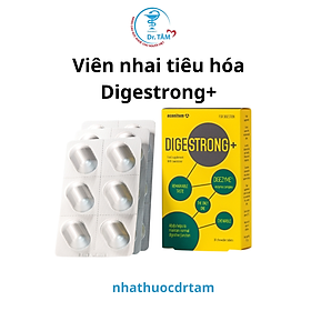 Viên nhai men tiêu hóa Digestrong+ có nguồn gốc từ thực vật - Nhập khẩu Châu Âu - Nhathuocdrtam