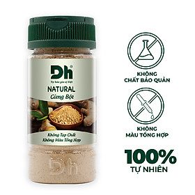 Hình ảnh Natural Gừng bột 30g Dh Foods - Bột gừng nguyên chất 100%