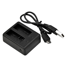 Mua Dock Sạc Đôi For Sjcam 4000  Amkov 8000s  8000s Pus - Hàng Nhập Khẩu