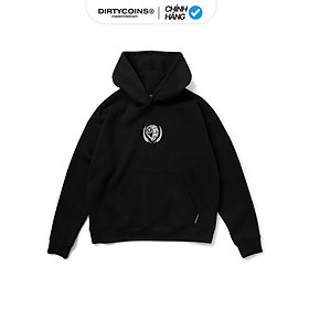 Áo Khoác DirtyCoins Wreath Leaf Hoodie - Black