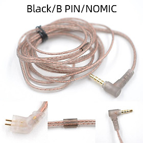 KZ Copper Flat Nâng cấp cáp tai nghe Pc Tai nghe có dây tai nghe Micrô HD Micrô Chất lượng âm thanh trong Ear Monitor Tai nghe Màu