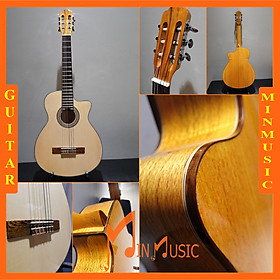 Mua Đàn Guitar Classic Gỗ Sồi Pháp Nhập Khẩu I Hàng cao cấp Âm Thanh Vang bấm nhẹ tay Hàng việt nam