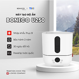 Mua Máy Tạo Ẩm Thụy Sỹ BONECO U250 Công Nghệ Ultrasonic Phun Sương Nano Tạo Độ Ẩm Không Khí  Xông Tinh Dầu Thơm Phòng  Bộ Lọc Nước Khử Khuẩn- Hàng Chính Hãng