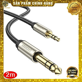 Mua Dây cáp audio 3.5MM to 6.5MM hai đầu dương Ugreen 10628 dài 2m chính hãng - Hàng Chính Hãng