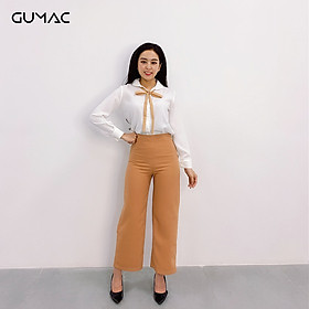 Quần ống rộng lưng liền GUMAC QA9119
