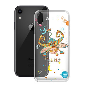 Ốp lưng In Nổi Họa Tiết cho điện thoại Iphone XR - 01016 8042 TAURUS 01 - Cung Kim Ngưu - Silicone Dẻo - Hàng Chính Hãng