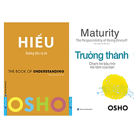 Hình ảnh COMBO OSHO HIỂU + TRƯỞNG THÀNH ( BỘ 2 QUYỂN )