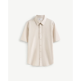 Áo sơ mi tay ngắn nam linen cotton Form Regular - ROUTINE 10S26SHS027
