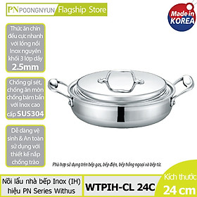 Nồi Inox PoongNyun WTPIH-CL 24C - Size 24cm