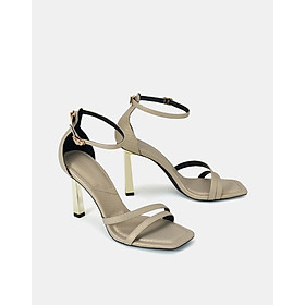 Giày Sandal Nữ 11cm Thời Trang JUNO Gót Thanh Phối Khoá Jn SD11018