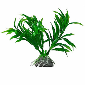 Cây Nhựa Thủy Sinh 12cm Decor Bể Cá Mini, Non Bộ, Tiểu Cảnh - Không Phai Màu, An Toàn (MS009)