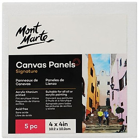 Vải Canvas Vẽ Mont Marte CMPL1010 (5 Tấm)