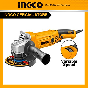 Máy mài góc có điều tốc INGCO AG10108-5 công suất 1010W, đĩa mài 125mm