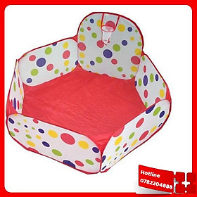 Lều Bóng - Nhà Bóng Chấm Bi Hình Lục Giác Cỡ 1.2M Cho Bé Vui Chơi Vận Động - Loại Tốt