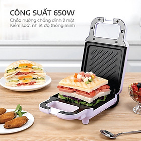 Mua Máy nướng bánh mì sandwich SEKA SK560  Máy kẹp sandwich  nướng bánh mỳ đa năng tiện dụng hàng chính hãng