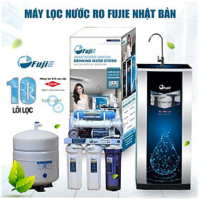 Mua Máy Lọc Nước RO FUJIE RO-1000 CAB HYDROGEN (10 Cấp Lọc - Bao Gồm Tủ Cường Lực) - Hàng Chính Hãng