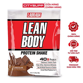 Labrada Lean Body (1 gói ), Sữa Thay Thế Bữa Ăn, 40g Protein, 8G Chất Béo Tốt & Chất Xơ, 22 Vitamin và Khoáng Chất
