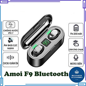 Mua Tai Nghe Bluetooth Amoi F9 Cảm Ứng Vân Tay  Cách Âm Chống Ồn - Hàng Chính Hãng