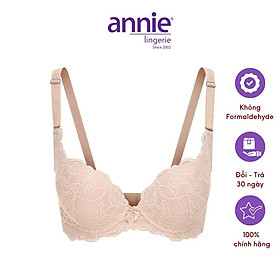 Áo ngực ren 3 móc tạo dáng lưng thon annie Bra 8140, mút dày nâng ngực gợi cảm, sang trọng, thoáng mát, thoải mái dễ mặc