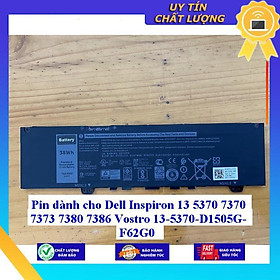 Mua Pin dùng cho Dell Inspiron 13 5370 7370 7373 7380 7386 Vostro 13-5370 D1505G F62G0 - Hàng Nhập Khẩu New Seal