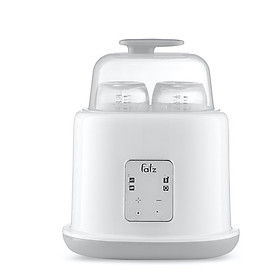MÁY HÂM SỮA TIỆT TRÙNG 2 BÌNH ĐIỆN TỬ - DUO2 - FB3223SL tặng kèm chổi cọ bình