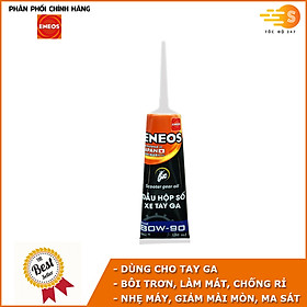 Nhớt hộp số, nhớt láp cho xe tay ga Scooter Gear Oil 80W-90 120ml EN-GEAR-80W90 - Chống hú lap, xe máy, GL-5, SAE