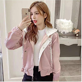 Áo khoác kaki kiểu nữ phối nón cực xinh , xịn xò tôn dáng phong cách hàn quốc cho các nàng MẪU MỚI NHẤT HIỆN NAY