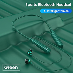 OLAF TWS Tai nghe không dây từ tính Neckband Bluetooth 5.2 Hiển thị kỹ thuật số Tai nghe tai nghe Bluetooth TF tai nghe bằng mic màu