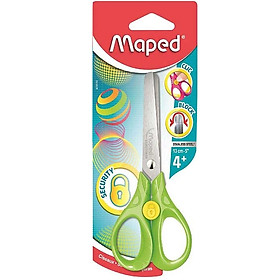 Kéo Maped Secutity 3D 473110 13cm - Mẫu 1 - Xanh Lá