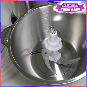 Mua Máy Xay Thịt Vouller Mini Cho Gia Đình - Cối Inox - Bạc Phối Đen - Hàng Chính Hãng