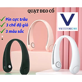 Mua QUẠT ĐEO CỔ KHÔNG DÂY N20 CỰC MÁT (MẪU KHÔNG LED) (Màu Ngẫu Nhiên)