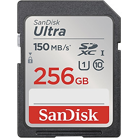 Mua Thẻ nhớ SDXC SanDisk Ultra 150MB/s 256GB - Hàng Nhập Khẩu