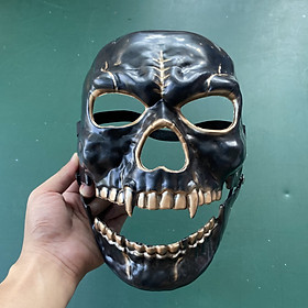 Mặt Nạ Hình Đầu Lâu Cử Động Hàm Kinh Dị Đeo chơi Halloween cho người lớn