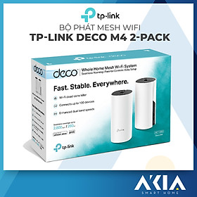 Hình ảnh Bộ Phát Wifi Mesh TP-Link Deco M4 - Băng Tần Kép MU-MIMO AC1200 - Hàng Chính Hãng