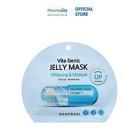 Mặt nạ dưỡng trắng và cấp ẩm Banobagi Vita Genic Jelly Mask Whitening &