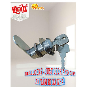 Mua T122-02 Khóa tủ locker  cam lock 30mm T6 thích hợp cho tủ gỗ dày dưới 25mm
