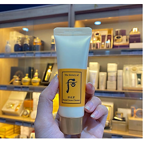 Kem Tẩy Trang Whoo Vàng Facial Cream Cleanser 40ml