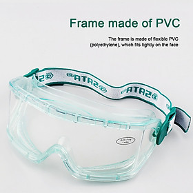 Protective Safety Glasses Safety Eyewear Anti-Fog Design Anti Scratch,Clear Lens-High Impact Resistance-Perfect Eye Protection