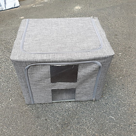 Hộp Vải Oxford Đựng Đồ Khung Thép Gấp Gọn