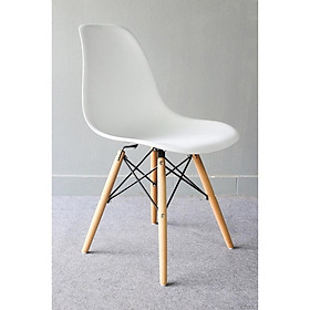 Mua ( HÀNG NHẬP KHẨU) Ghế Làm Việc EAMES Chân Gỗ SỒI Dành Cho Phòng ĂN Phòng KHÁCH Cafe Văn Phòng Học tập